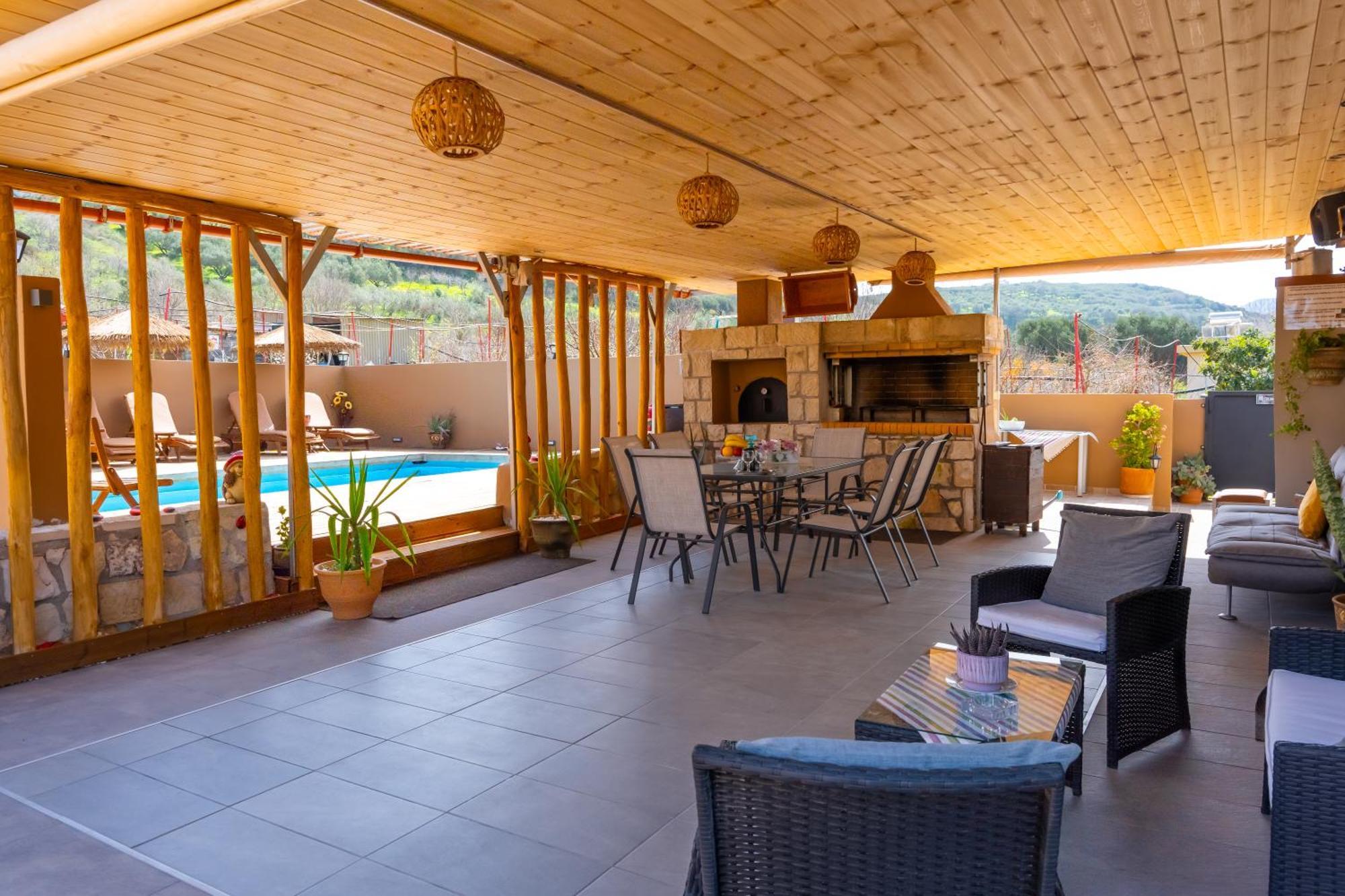 Countryhouse Villa With Pool & Private Parking Heraklion Zewnętrze zdjęcie